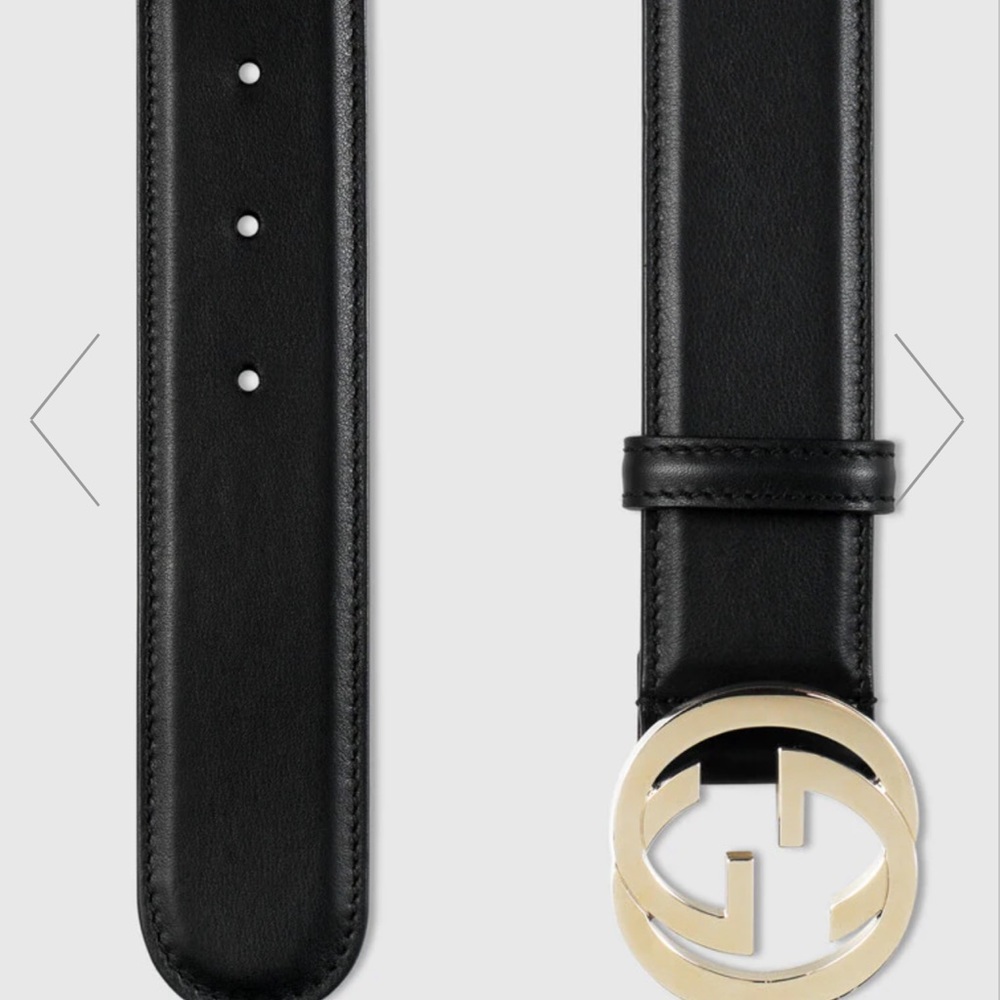 Gucci Belt interlocking G Buckle woman - Picture 9 of 12